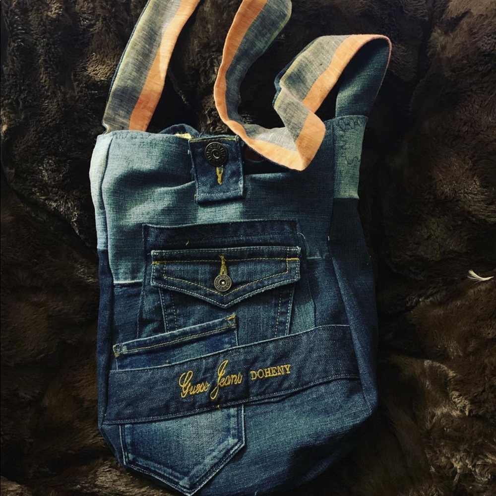 Guess jean crossbody bag